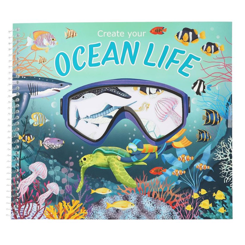 Kreatívna kniha nálepiek Ocean Life