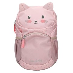 Detský ergonomický batoh Princess Mimi – mačička, ružový