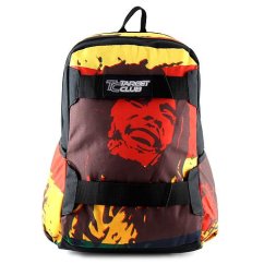Target Club Basic Straps Rasta Red Sports Backpack 17405