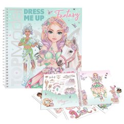 Kreatívna kniha nálepiek Top Model Fantasy