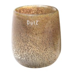 DutZ Barrel Silver Brown sklenená váza
