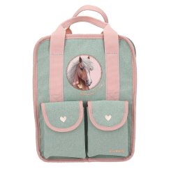 Volnočasový batůžek s kapsičkami Miss Melody Romantic Fields