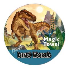 Magický uterák Dino World T-Rex a krajina
