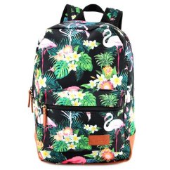 Batoh Target Free Time Floral Black 21960