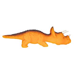 Vystřelovací svítící dinosaurus Dino World, oranžový Triceratops