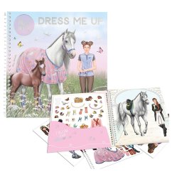 Kreativní omalovánky se samolepkami Miss Melody