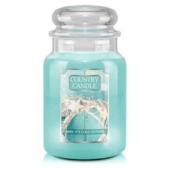 Sviečka Country Candle veľká, Baby It's Cold Outside