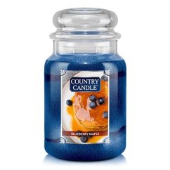 Sviečka Country Candle veľká, Blueberry Maple
