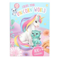 Samolepkový sešit Create Your Unicorn World Ylvi