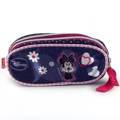 Target 2 Zip Minnie Mouse Jeans 01443 Školské puzdro na ceruzky