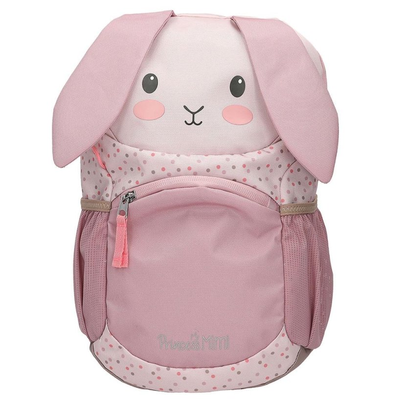 Dětský ergonomický batoh Princess Mimi – králíček, růžový