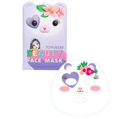 Pleťová maska Top Model Bear Beauty & Me, lila