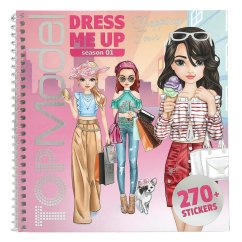 Kreativní sešit se samolepkami TOPModel Shopping Tour