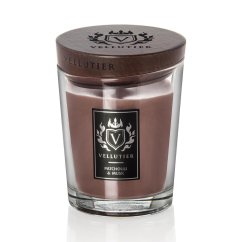 Stredná sviečka Vellutier, Patchouli & Musk