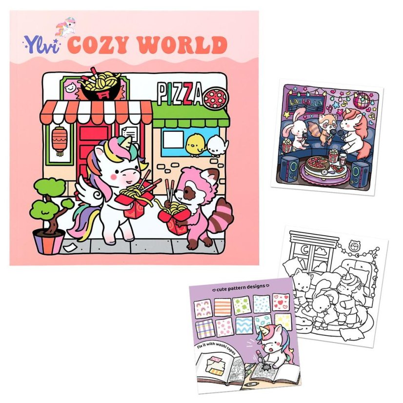 Omalovánky Ylvi Cozy World