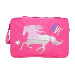 Crossbody Miss Melody, Love, stříbrný koník