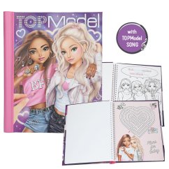 Kreatívna omaľovánka s LED svetlami a hudbou Top model My BFF