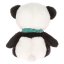 Plyšová panda Snukis Piet – černo-bílá, 18 cm