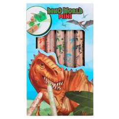 Sada pasteliek s orezávačom Dino World Mini