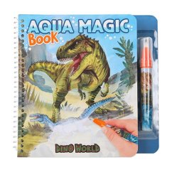 Omalovánky s magickým fixem Dino World Aqua Magic
