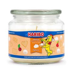 Stredná sviečka Haribo, vanilková vaflová smotana