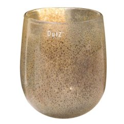 DutZ Barrel Silver Brown sklenená váza