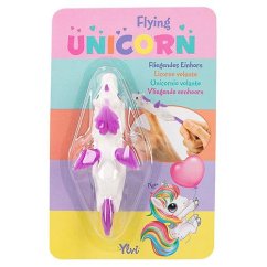 Létající jednorožec Ylvi Unicorn white, lila