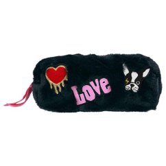 Plyšový penál s pejskem Top Model Love