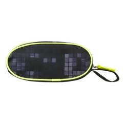 Target Oval 1 Zip Black Fluo 17484 školské puzdro na ceruzky