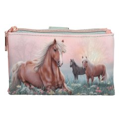 Peněženka na zip a magnet Miss Melody Romantic Fields