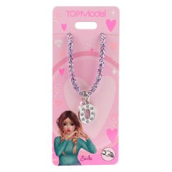 Šňůrkový náramek Top Model, písmenko "O" Sasha