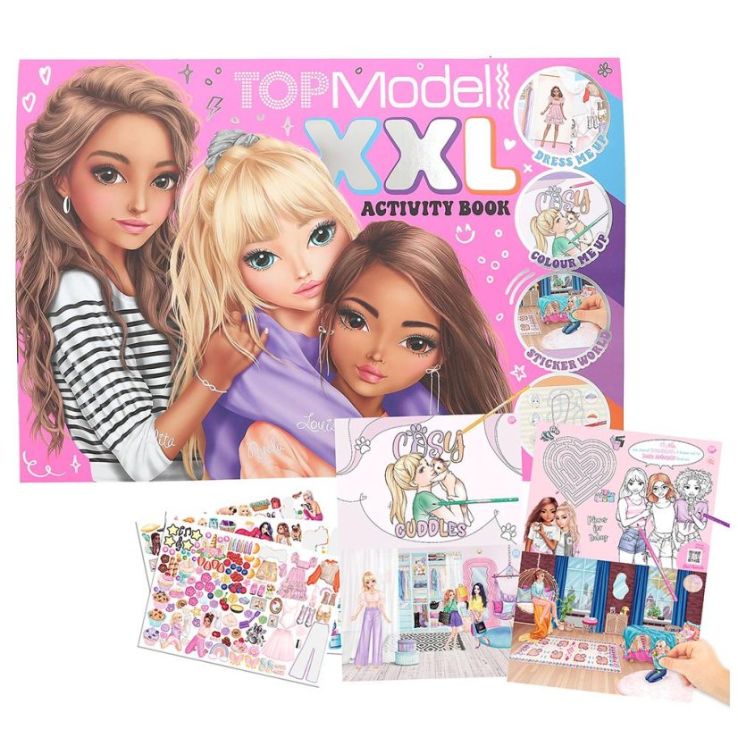 Kreatívna kniha XXL Top Model