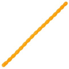 Silikonový provázek Dino World 30 cm, orange