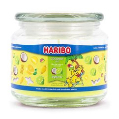 Stredná sviečka Haribo, kokosová limetka