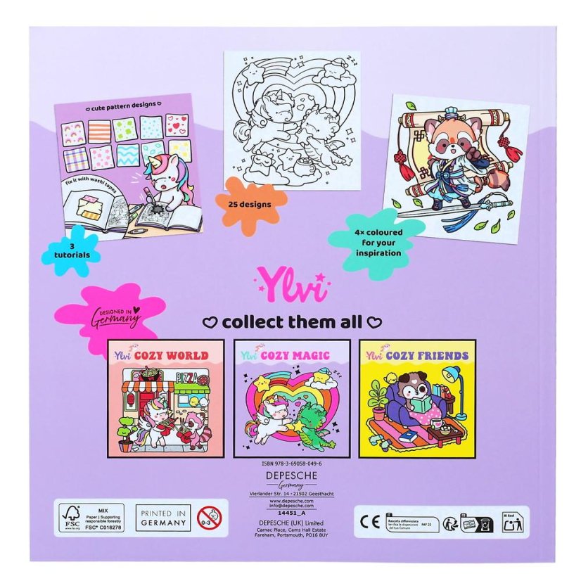 Omalovánky Ylvi Cozy Magic