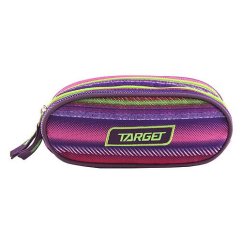 Target Round 2 Zip Aurora School Pencil Case 17999