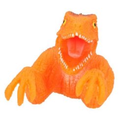 Prstová loutka Dino World T-Rex oranžový