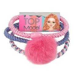 Sada elastických gumiček do vlasů Top Model 3 ks