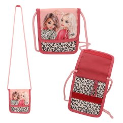 Taštička na krk s leopardím vzorem Top Model LeoHeart