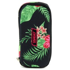 Target Compact college Floral Black 21921 puzdro na ceruzky