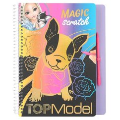 Stieracie obrázky Top Model Magic Scratch, Jill