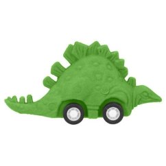 Gumový dinosurus Dino World Stegosurus zelený