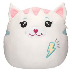 Ylvi Swoopies plyšový vankúš svietiaci v tme, Cat & Flash, 30 cm