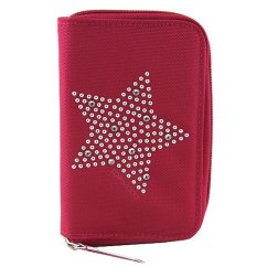 Peněženka s hvězdou Top Model, pink