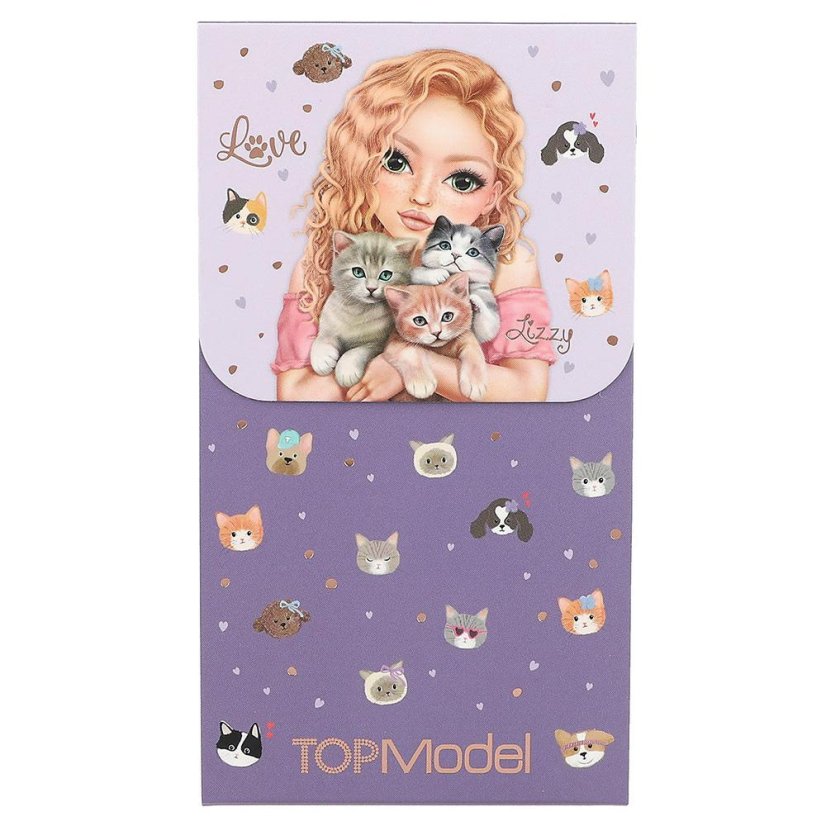 ASST | Linkovaný bloček na magnet Top Model