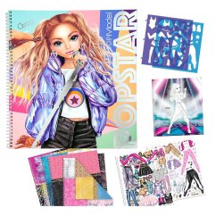 Kreativní sešit Top Model Popstar, Christy