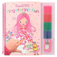 Omalovánky Princess Mimi Fingerprint Fun