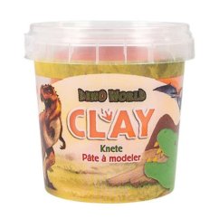 Modelovacia hlina oranžová Dino World Carnotaurus