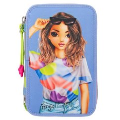 Třípatrový neonový penál s výbavou Top Model Fergie