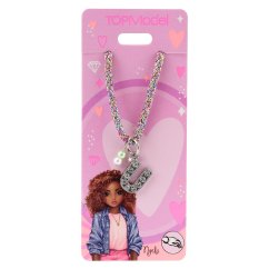 Šňůrkový náramek Top Model, písmenko "U" Nyela